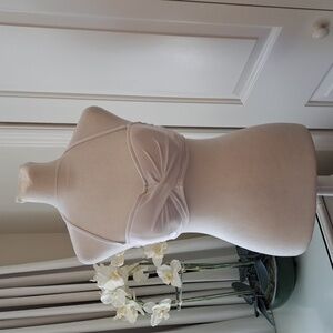 J. Crew Cream Bikini Top